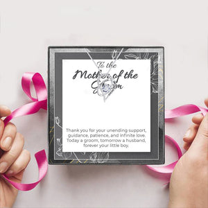 To The Mother of the Groom Gift Box + Necklace (5 Options to choose from)
