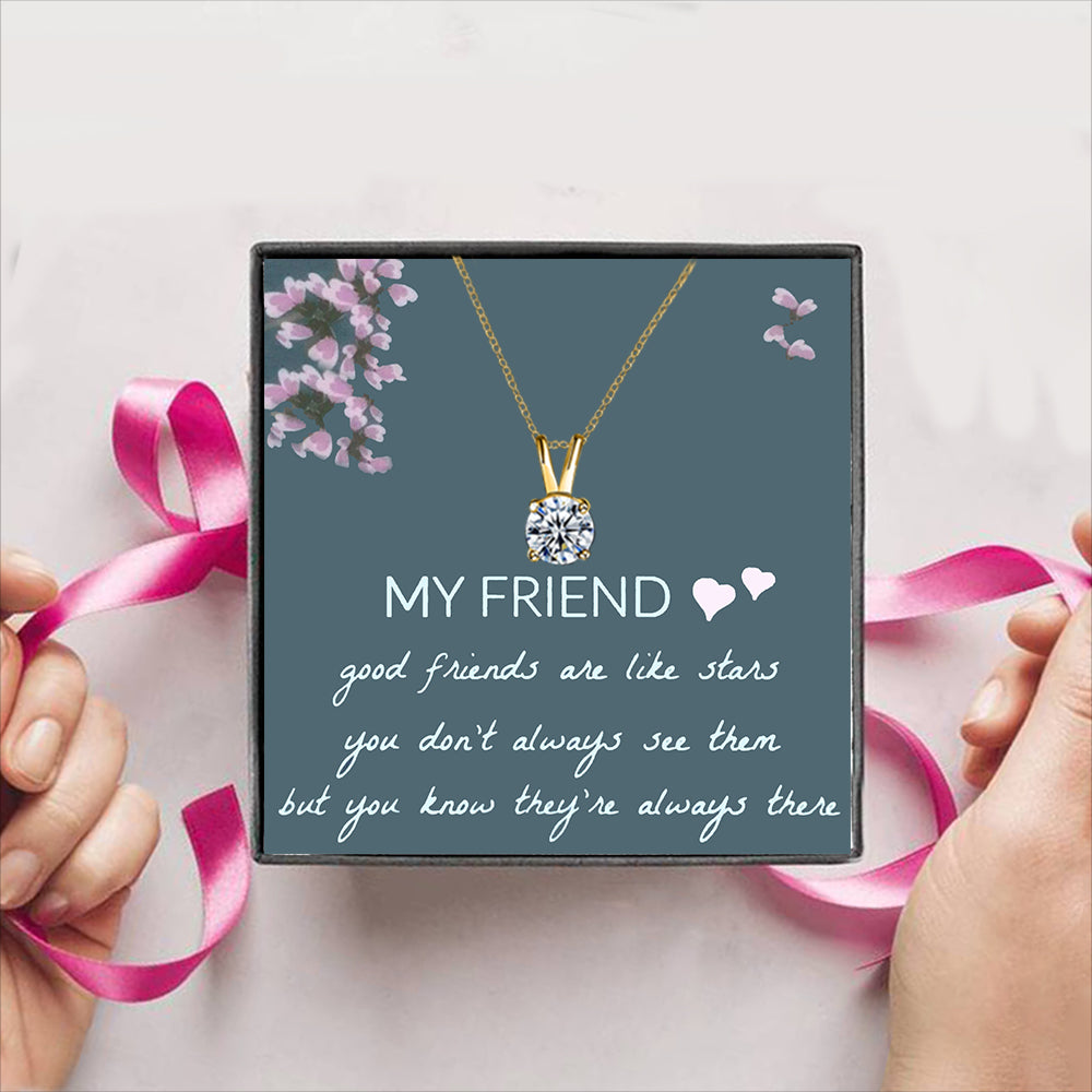 MY FRIEND Gift Box + Necklace (5 Options to choose from)