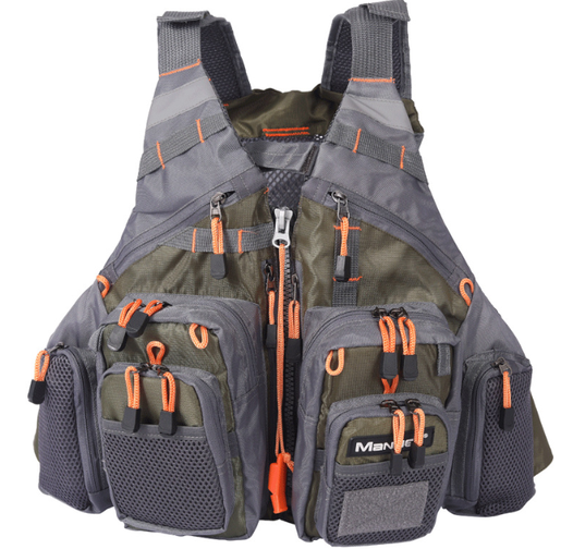 Fishing Vest Pack for Trout Fishing Gear and Equipment Multifunction Breathable Backpack