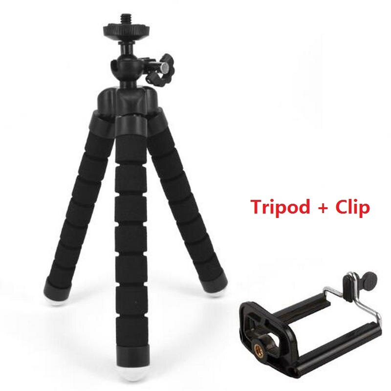Flexible Phone Tripod With Bluetooth Remote Shutter