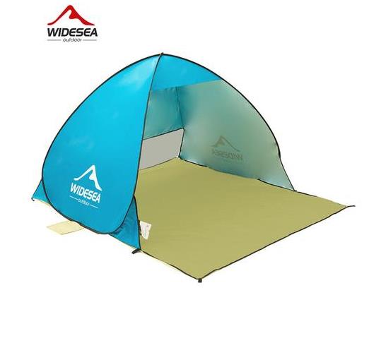 Outdoor Automatic Pop up Instant Portable Cabana Beach Tent 1-2 Person Fishing Anti UV Beach Tent Sun Shelter Sets up in Seconds