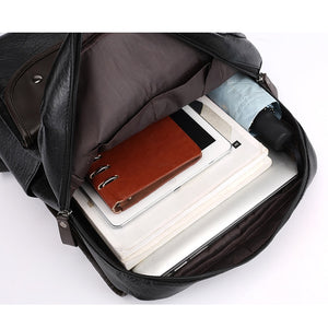 Men's Large Capacity Buckled Travel Bag