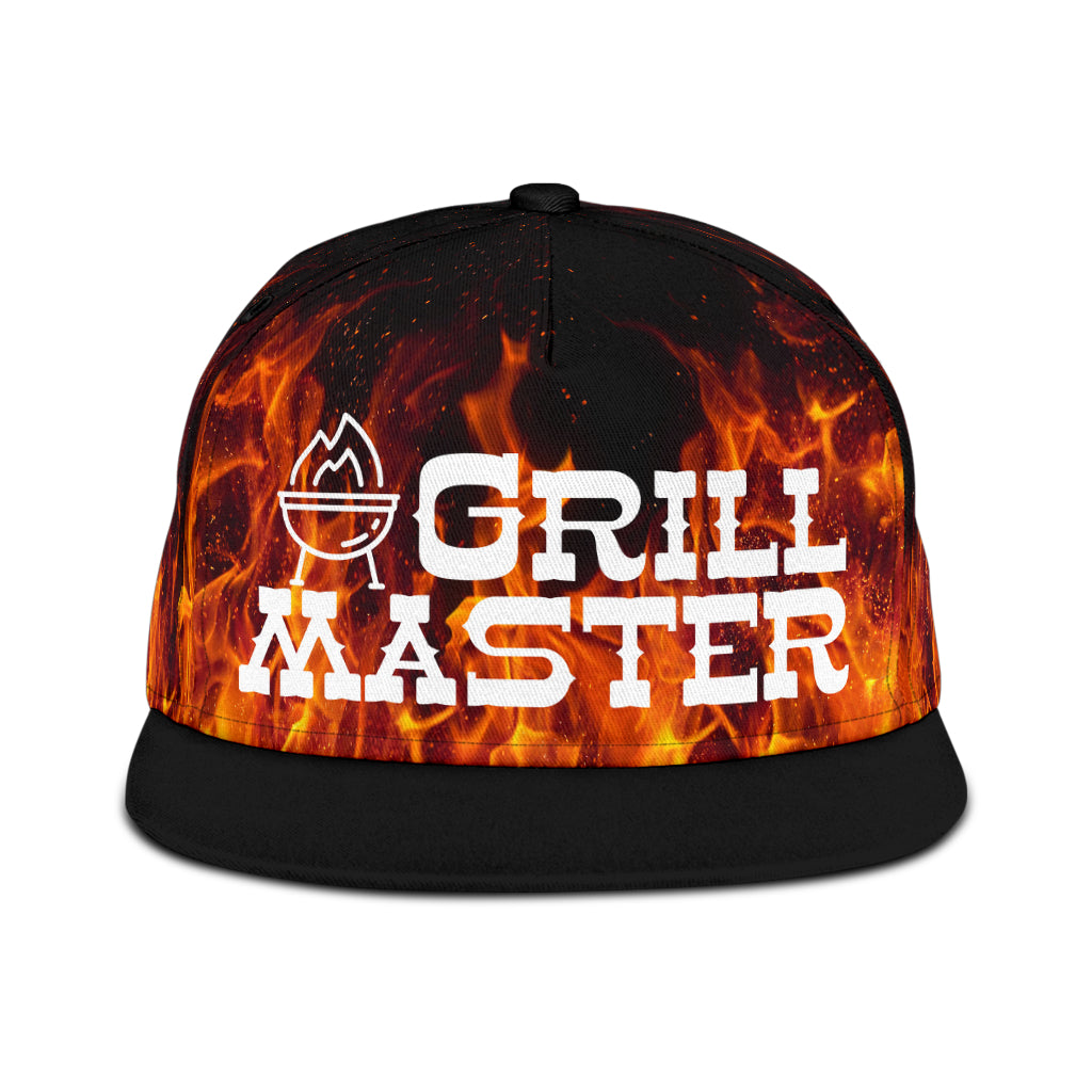 Snapback Hat Grill Master BBQ Barbecue