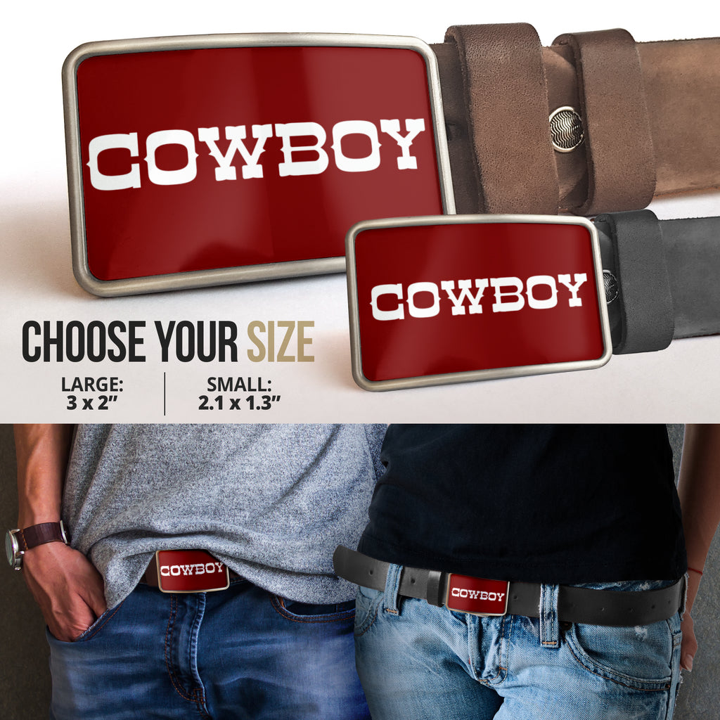 Belt Buckle Cowboy