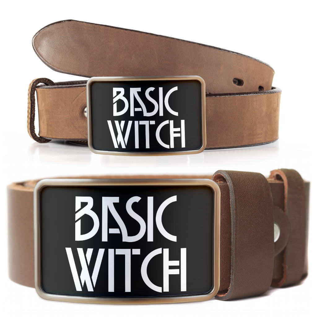 Belt Buckle Basic Witch