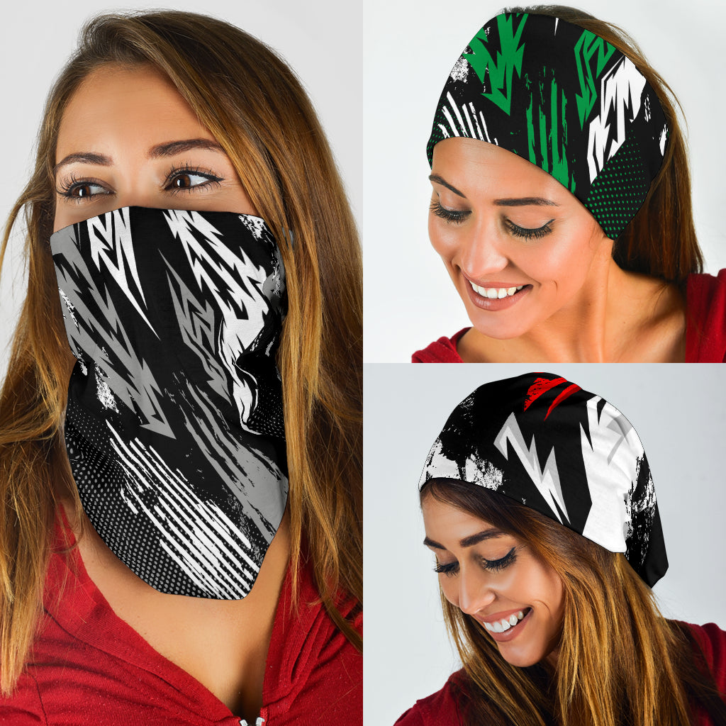 Colorful Racing Style Bandana 3-Pack