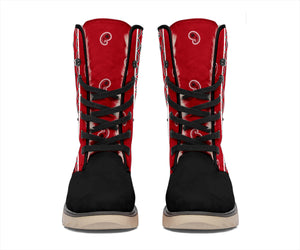 Classic Red Bandana Polar Boots