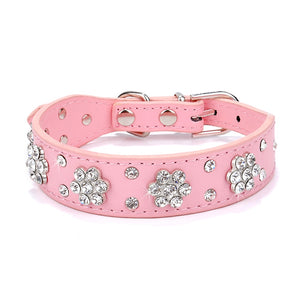 Puppy Cat Collars Adjustable Leather Bowknot