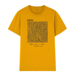 Blend with Nature T-shirt Mustard