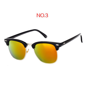 YOOSKE Classic Polarized Sunglasses Men Women Retro Brand Designer Sun Glasses Female Male Fashion Mirror UV400 Sunglass