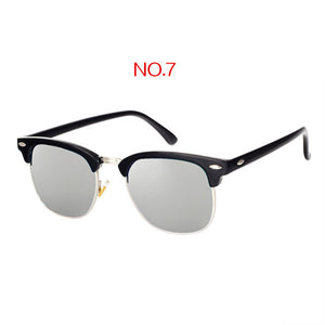 YOOSKE Classic Polarized Sunglasses Men Women Retro Brand Designer Sun Glasses Female Male Fashion Mirror UV400 Sunglass