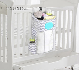 Crib Hanging Bed Storage Organizer For Baby Essentials
