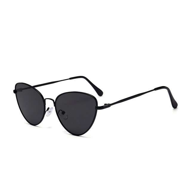 Sexy Small Vintage Cat Eye Sunglasses Women Vintage Red Black Sun Glasses Female Ladies Cateyes Sunglass 2018 Retro Glasses