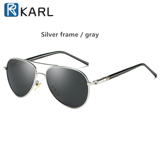 Classic Sunglasses Polarized Men Driving Glasses Black Pilot Sun Glasses Brand Designer Male Retro Sunglasses For Men/Women