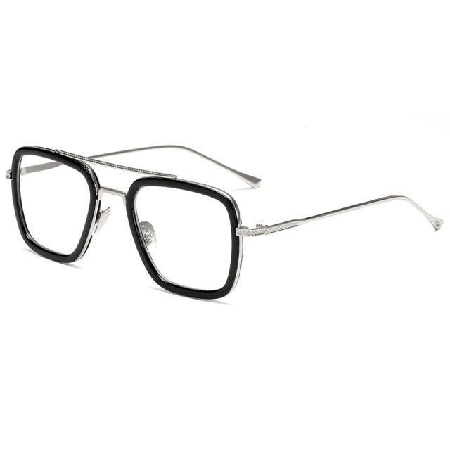 luxury Fashion Tony Stark Style for women Sunglasses Men Square Brand Design Sun Glasses Oculos Retro male iron Man oculos de