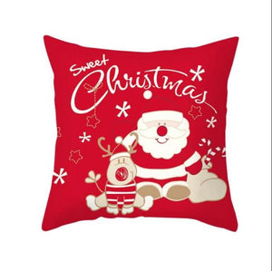 Santa pillowcase Happy New Year 2022 Xmas Gifts 2021 Christmas Decor For Home Merry Christmas Ornament Navidad Natal Xmas Gifts