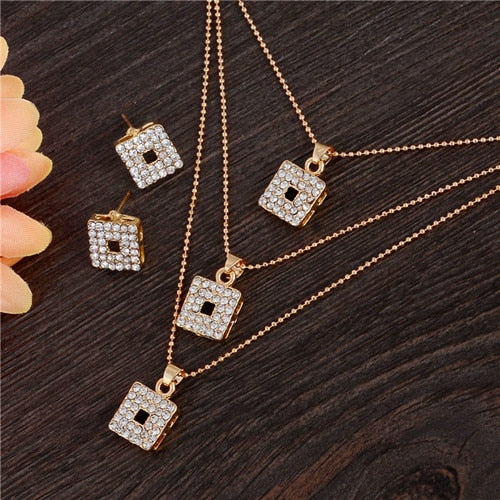 ZOSHI Luxury Golden Plated Jewelry Sets For Women
