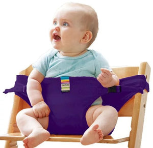 Baby Dining Chair Safety Belt Portable Seat Lunch Chair Seat Stretch Wrap Feeding Chair Harness baby Booster Seat