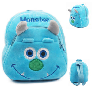 Funny joy New cute cartoon kids plush backpack