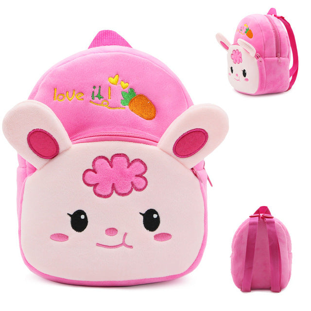 Cute Cartoon Animal Mini Plush Backpack
