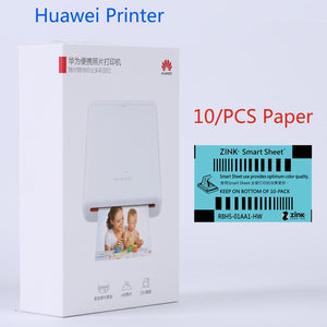AR Printer 300dpi Original Huawei Zink Portable Photo Printer Honor Pocket Printer Bluetooth 4.1 Support DIY Share 500mAh