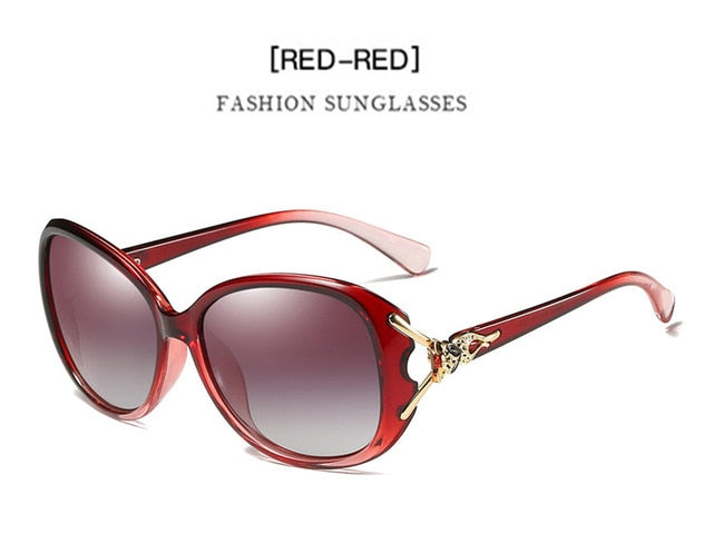 AORON Fashion Womens Polarized Sunglasses Women fox style Sung Lasses  Accessories UV400 Eyeglasses
