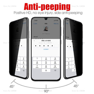 Anti-Spy Privacy Glass For Samsung Phones